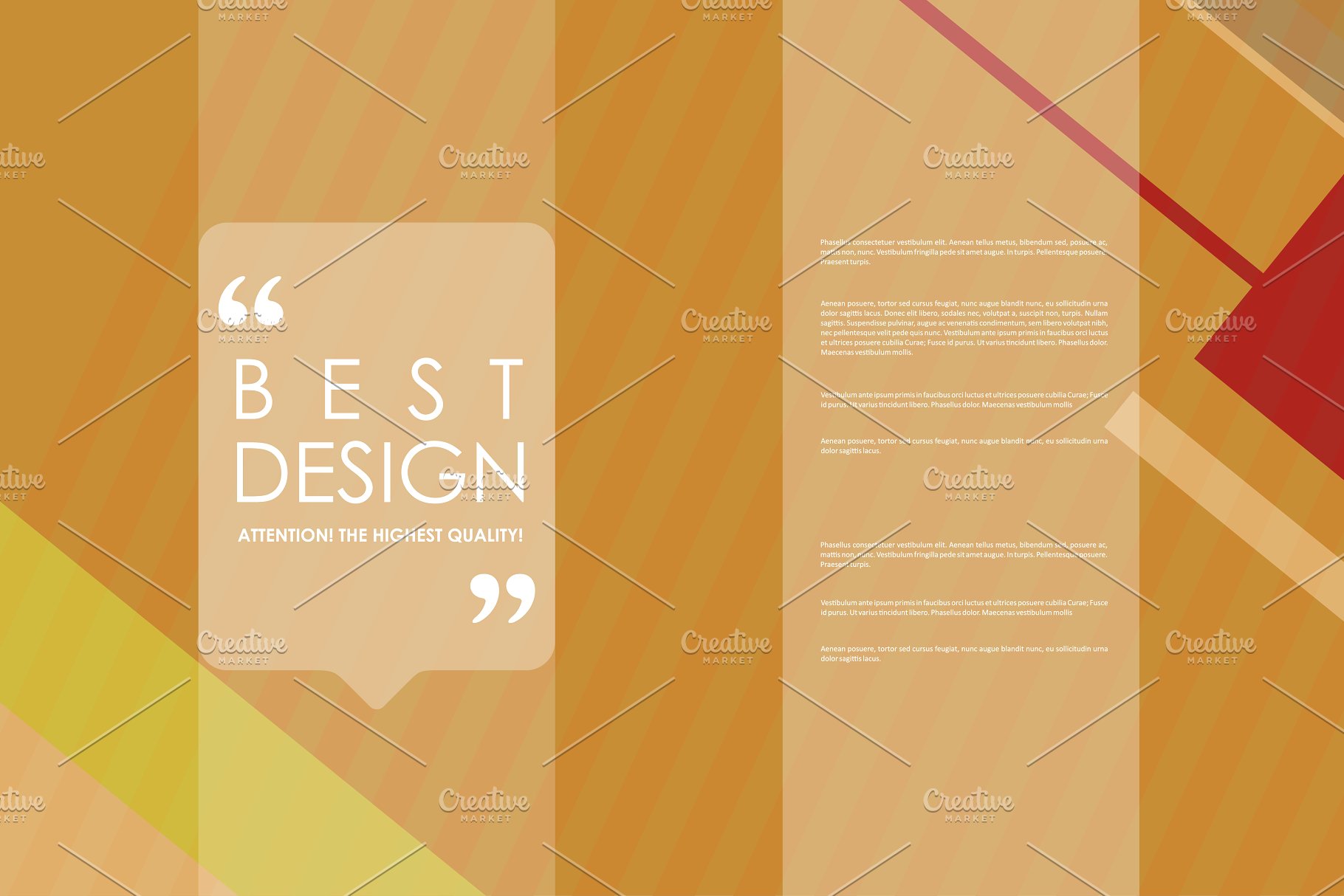 简约小册子模板 Set of Beautiful Brochures插图(5)