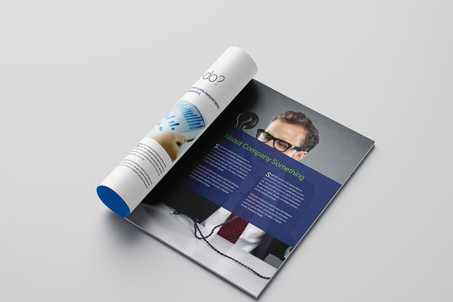 多用途A4商业投资理财手册设计模板插图(2)