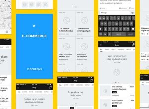 产品经理和交互设计师必备的线框图套装［sketch］