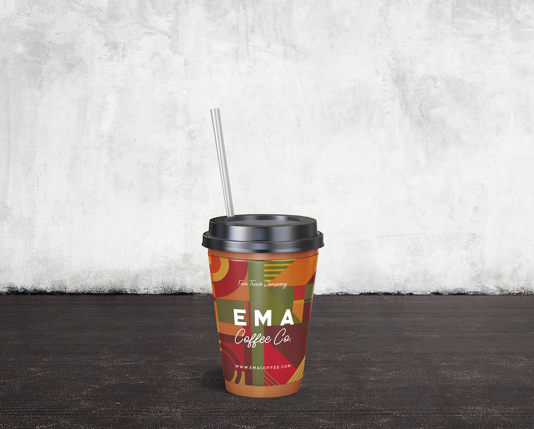 8个咖啡纸杯外观设计效果图素材库精选 8 Coffee Paper Cup Mockups插图(8)