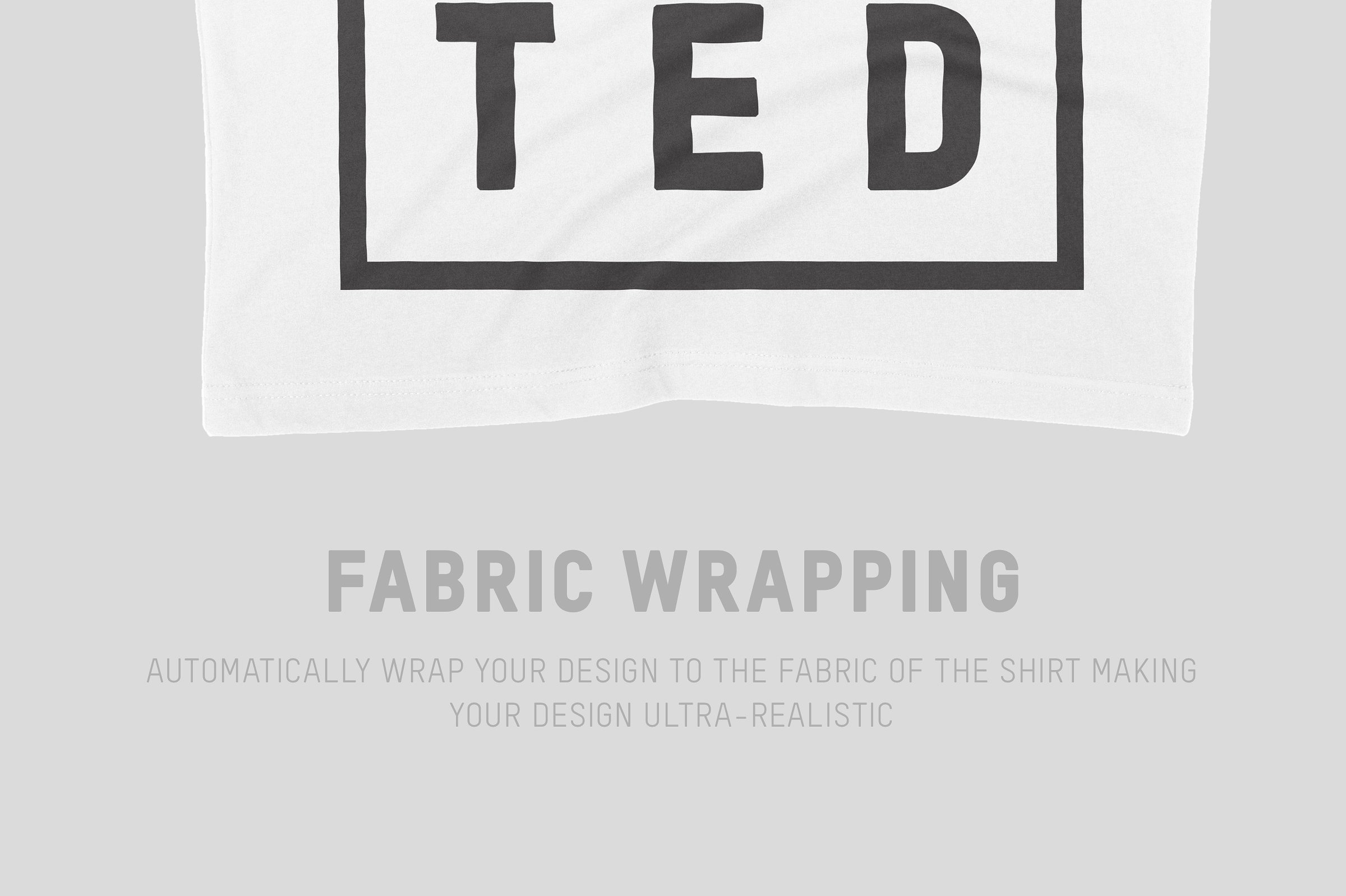 CVC面料男士T恤服装样机 Next Level 6210 Fitted CVC Crew Tee插图(4)