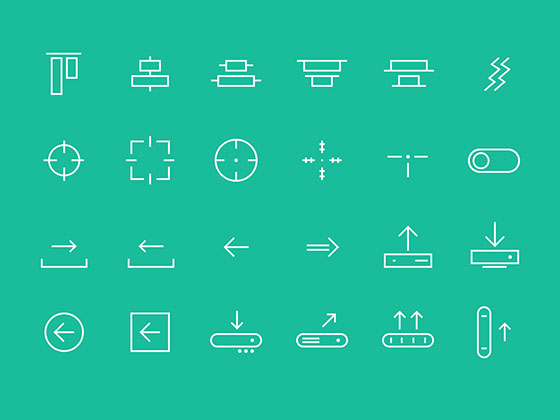 Abstract 图标集素材之家精选sketch素材