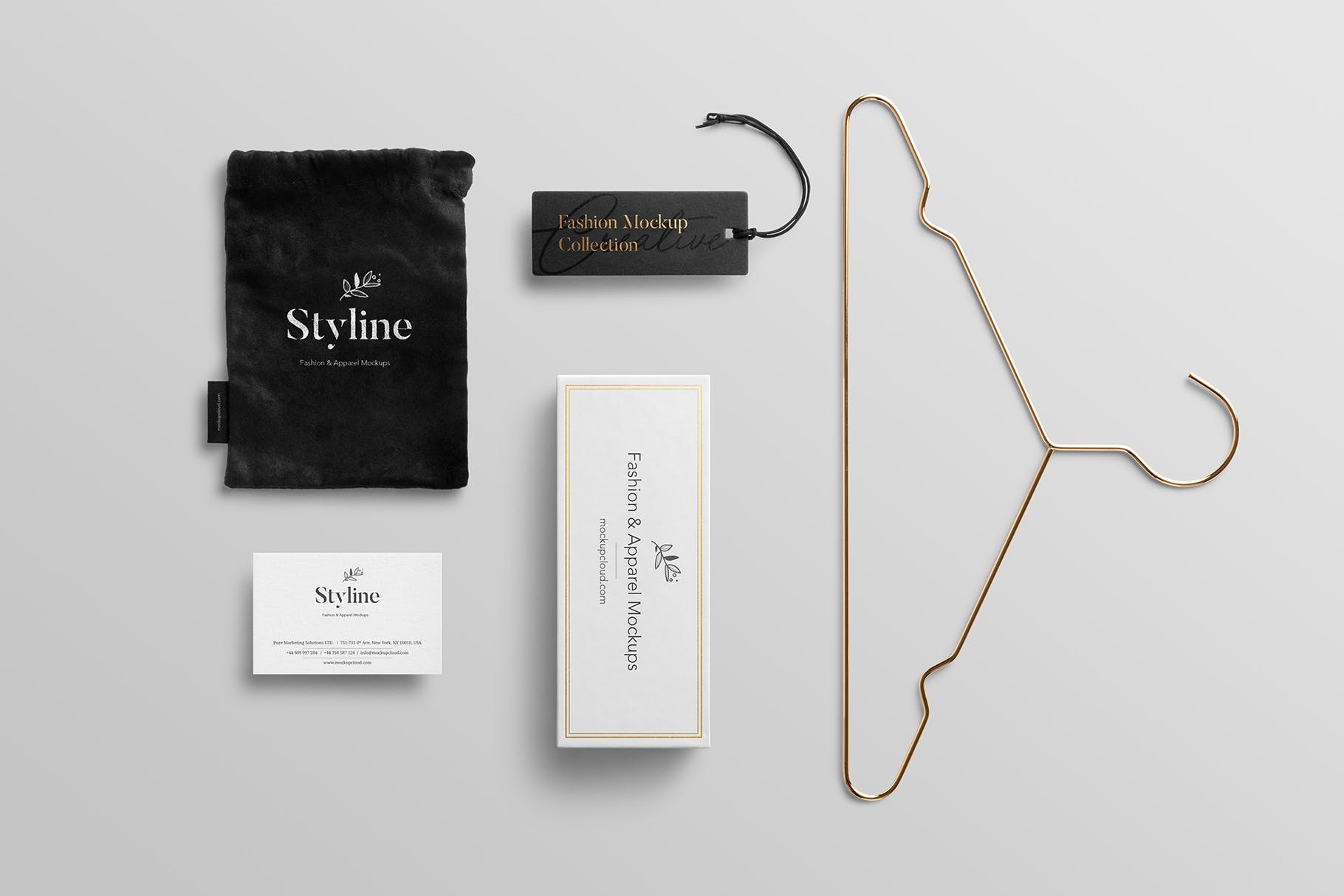 Styline系列时尚服饰品牌VI设计素材库精选套装v1 Styline – Fashion and Apparel Mockups vol 1插图(7)