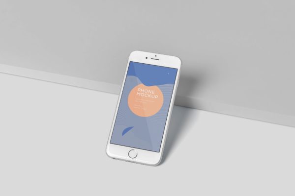 旧款带Touch ID按键iPhone屏幕预览样机模板 Phone Mock-Ups Set