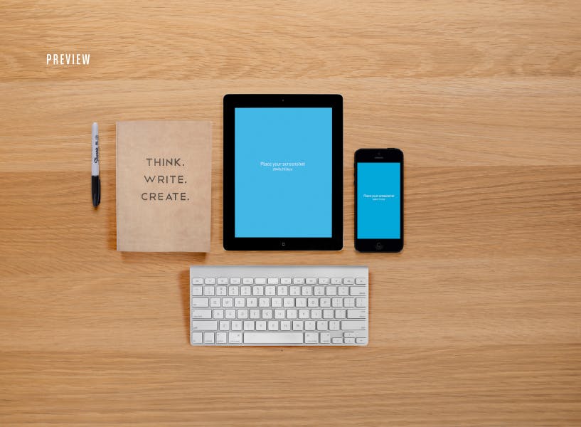 响应式网页设计预览样机套件 Responsive Mock-Up Web Display Kit插图(9)