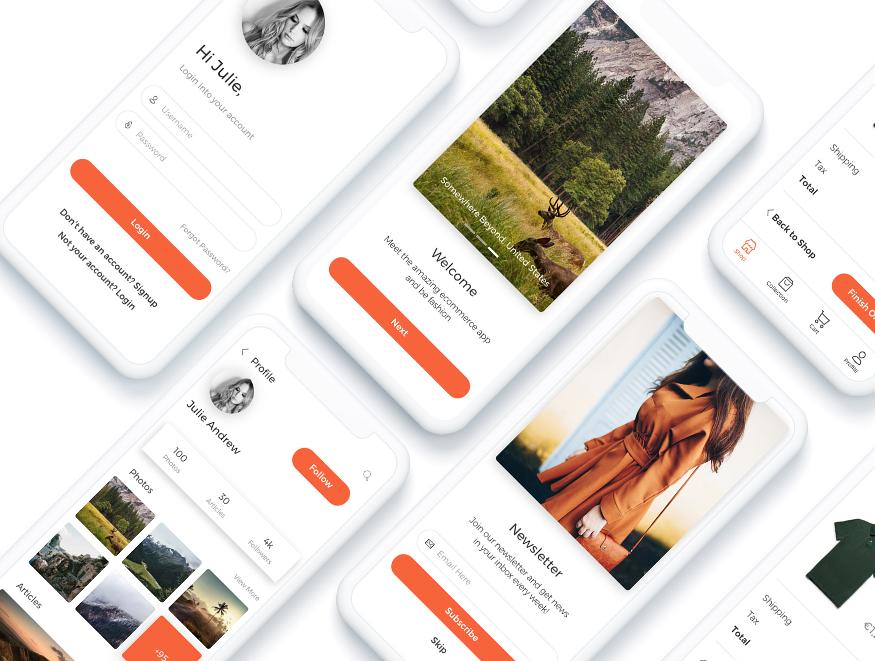 素材库下午茶：多功能时尚电商购物app ui KIT Sketch模板下载[Sketch素材]插图