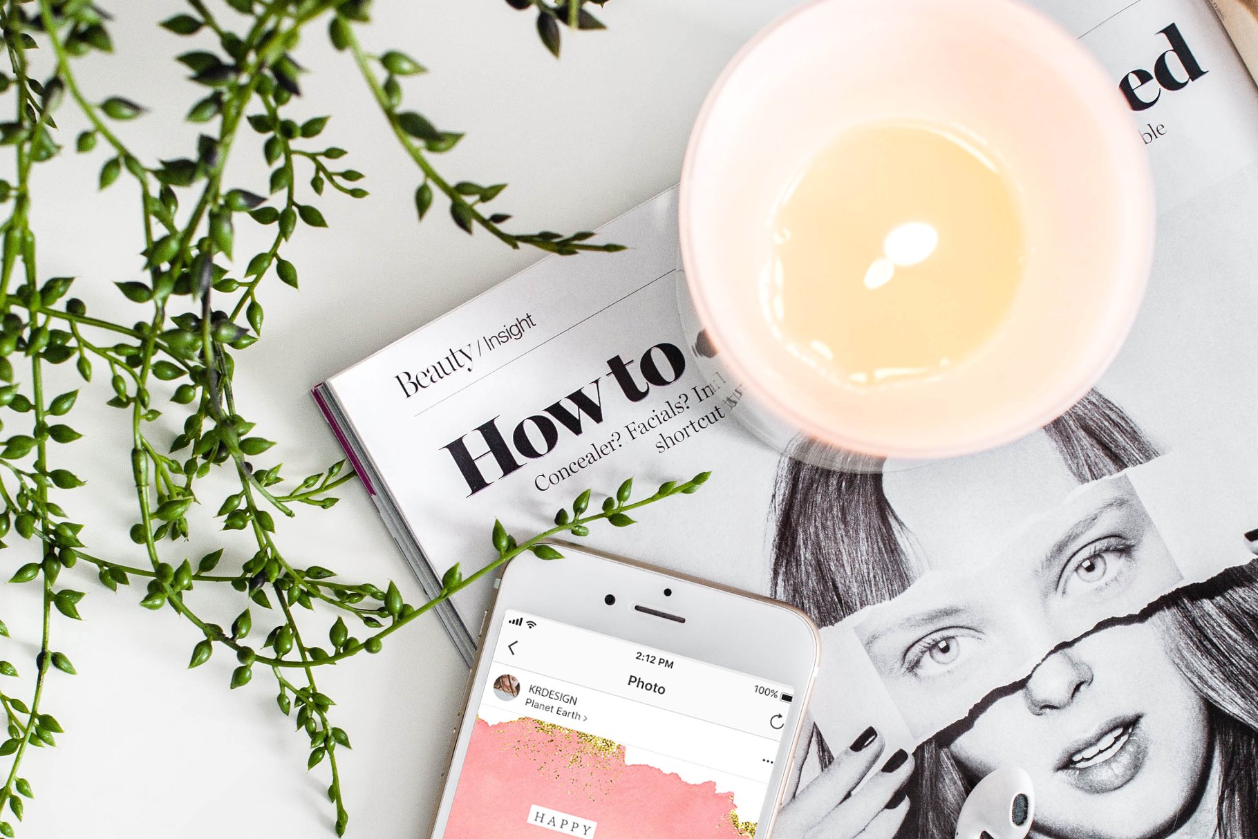 金箔点缀水彩纹理合集 Watercolor and Gold Texture Pack插图(2)