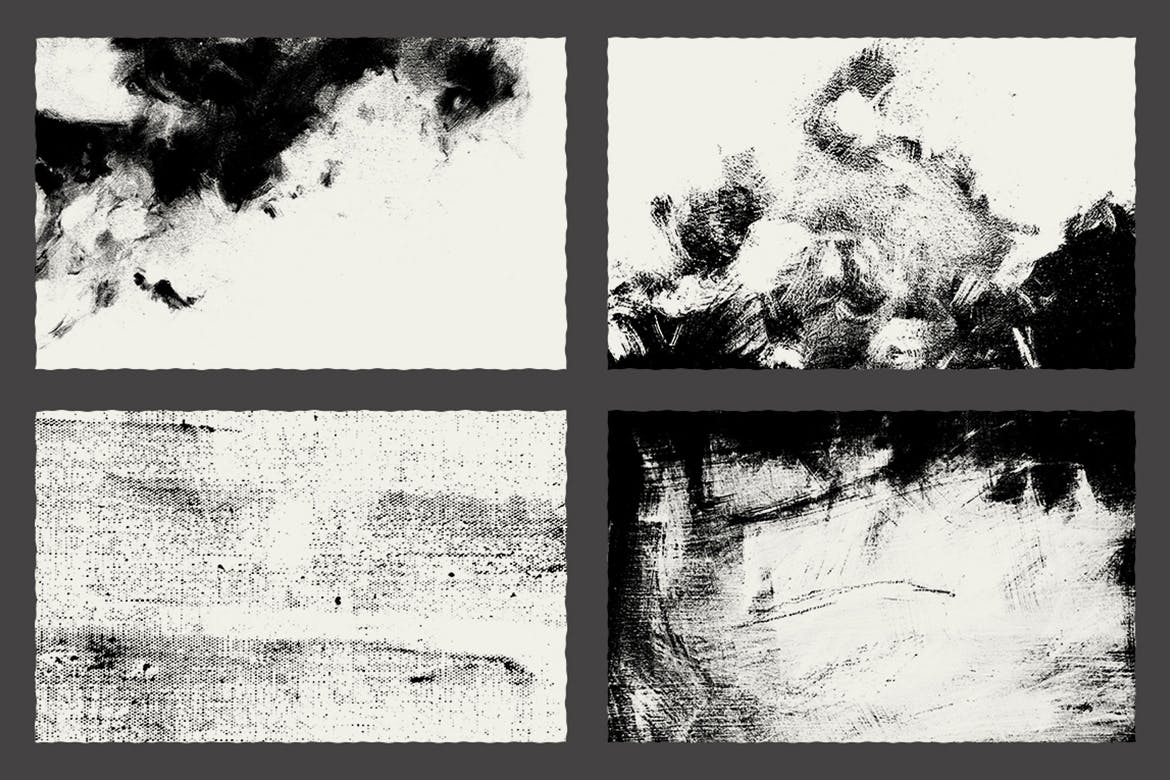 10款手工制作画布纹理矢量背景素材 Canvas Texture Pack Background插图(1)