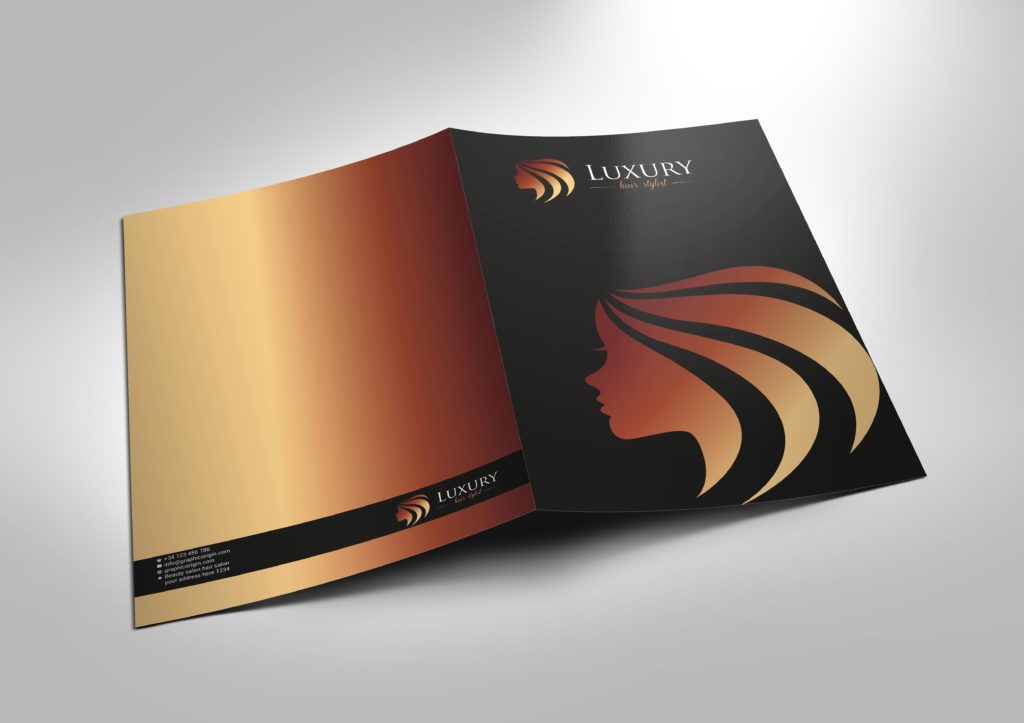 玫瑰金奢华品牌VI套下载[EPS, AI]插图(14)