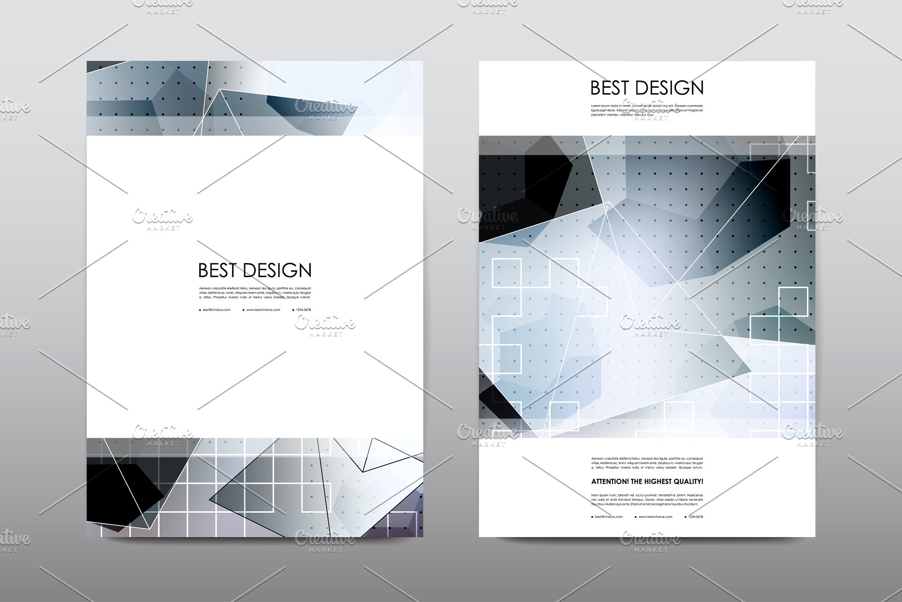 极力推荐：50+企业商业介绍宣传小册子模板 50+ Business Brochures Bundle插图(48)