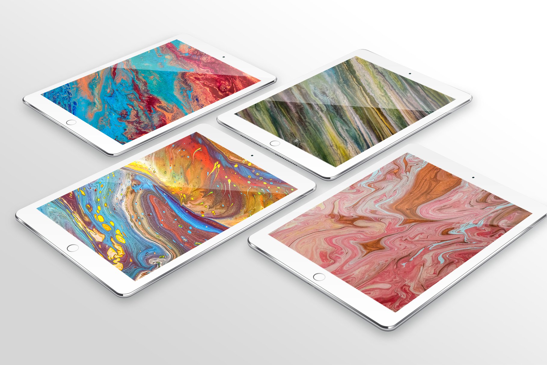 70款液体涂料纹理 Liquid Paint Textures插图(1)