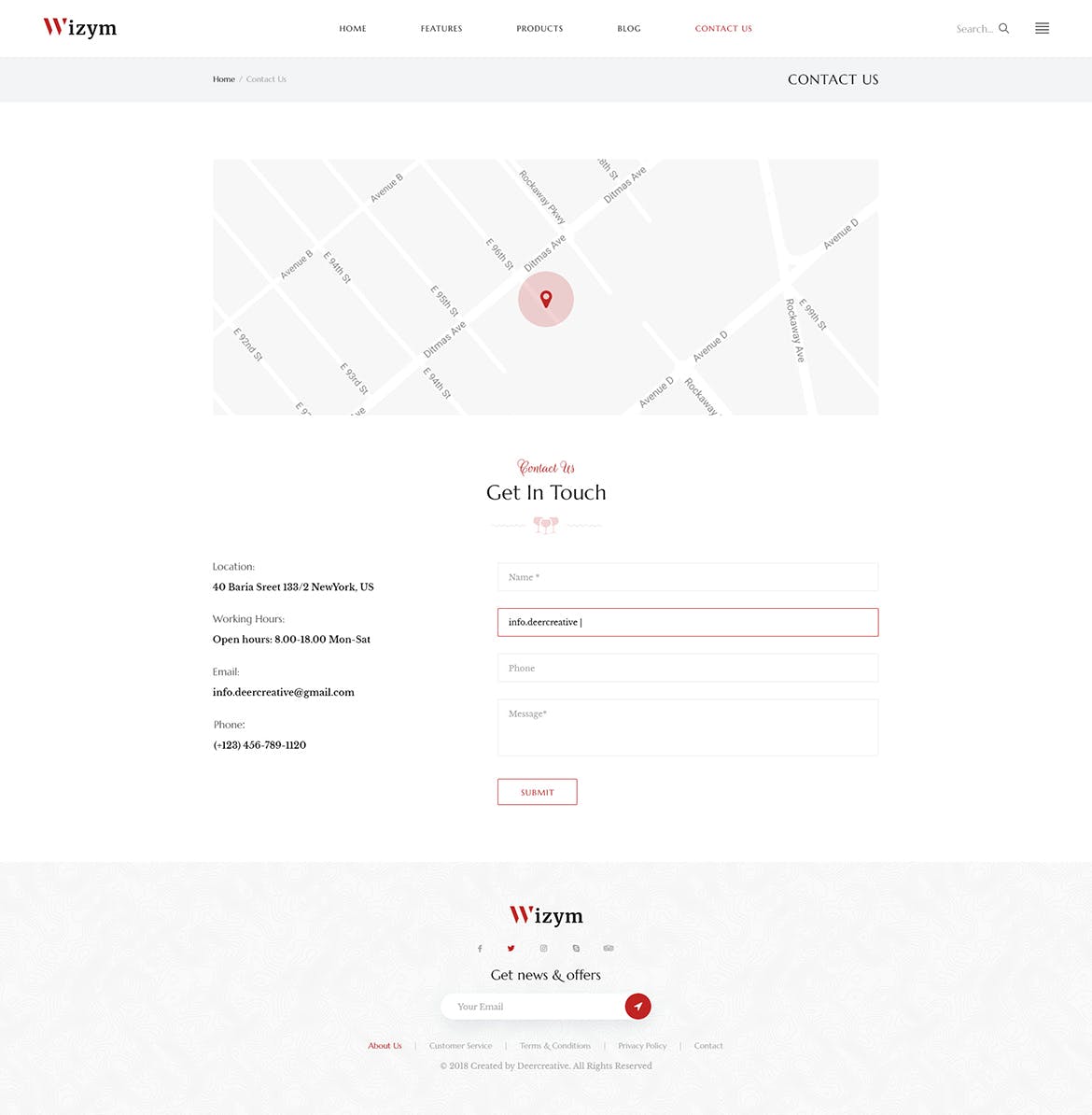 葡萄酒品牌网站设计PSD模板 Wizym | Wine & Winery PSD Template插图(13)