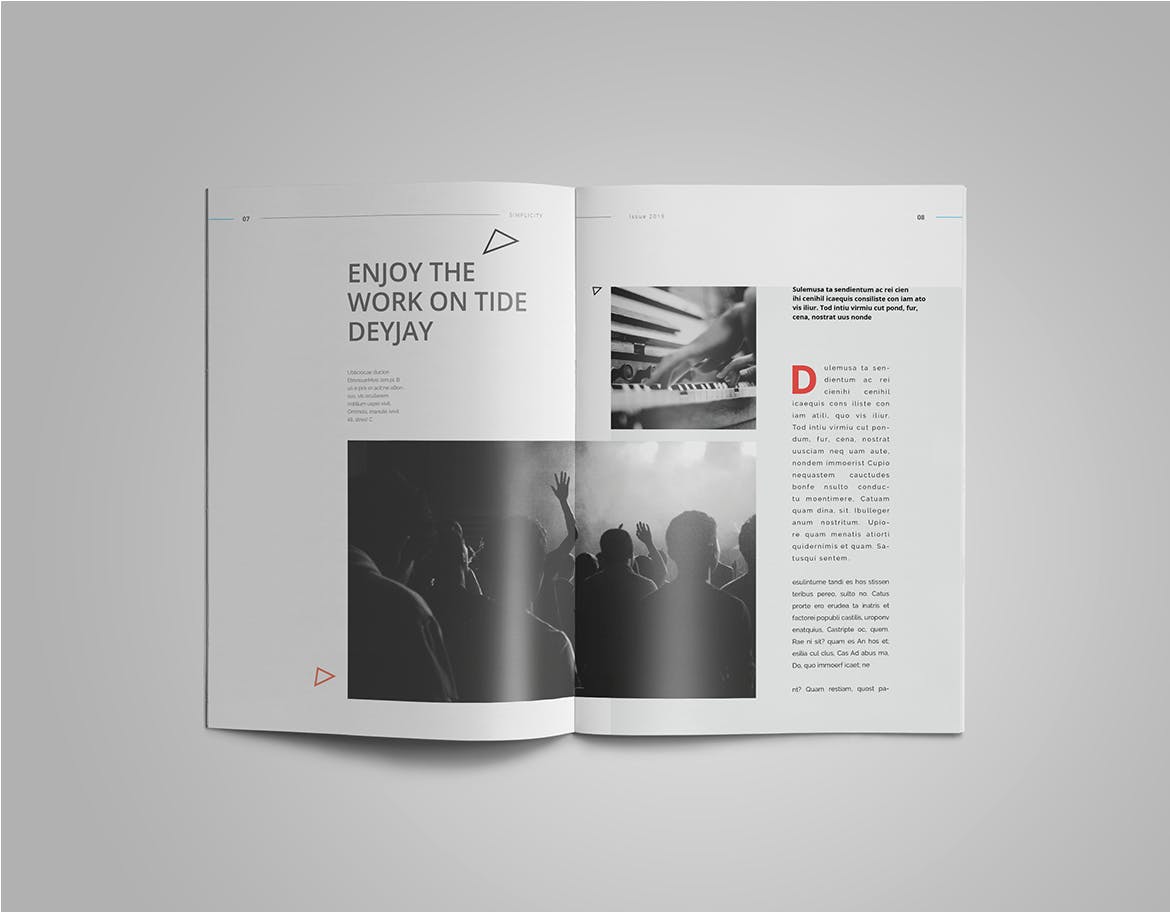 职场/人力资源主题素材库精选杂志排版设计模板 Lastjob | Magazine Template插图(6)