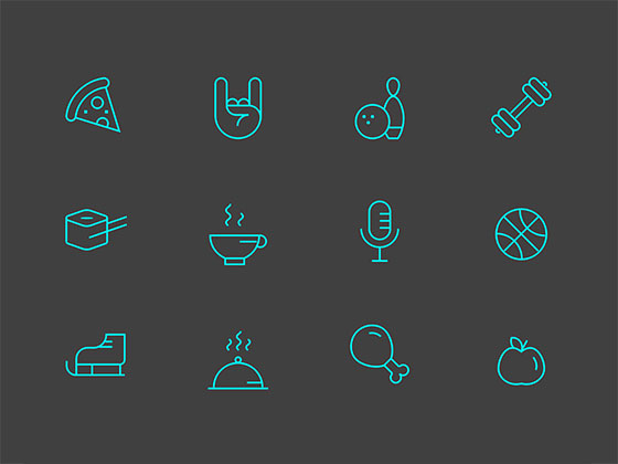 Joy 图标集素材之家精选sketch素材