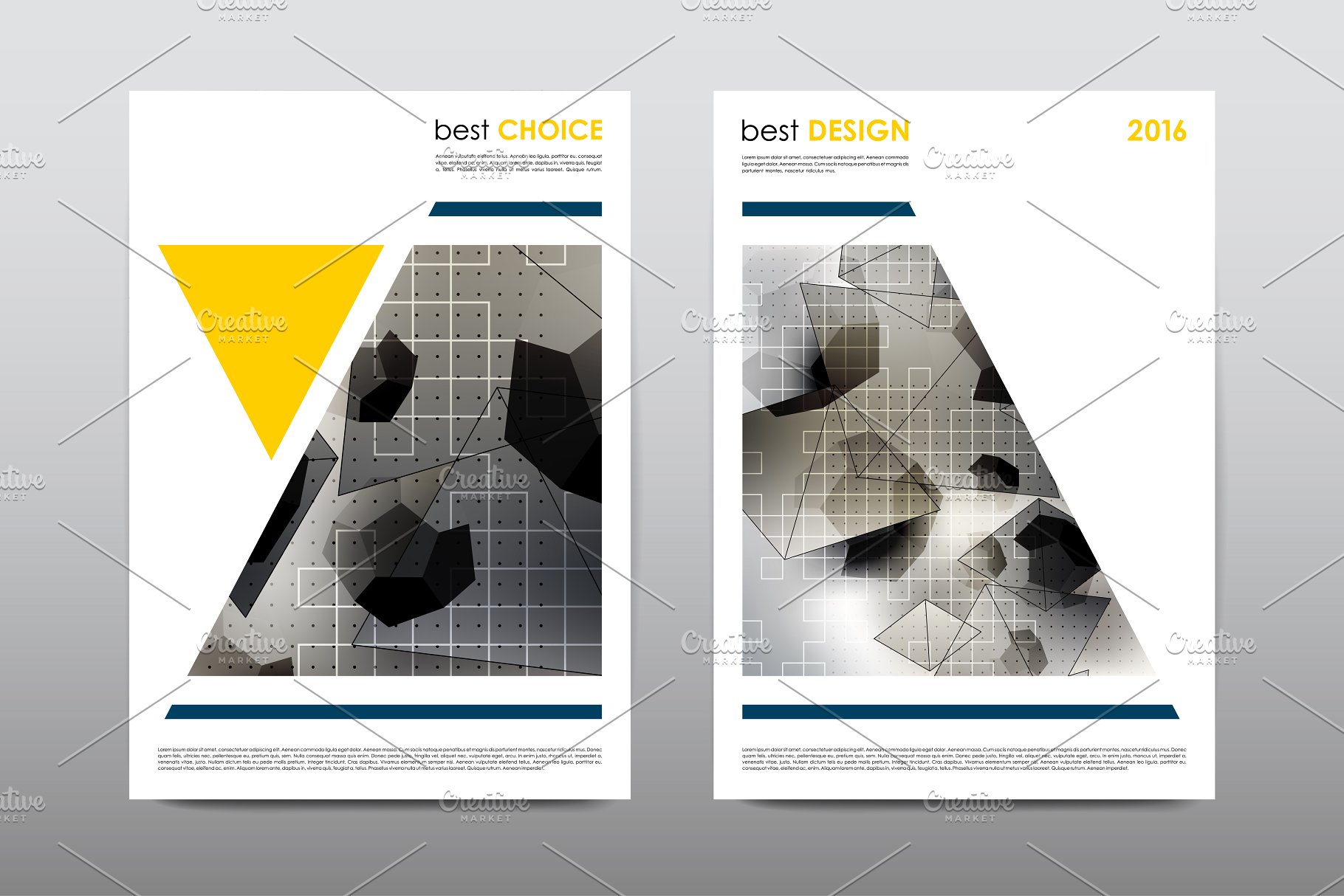 极力推荐：50+企业商业介绍宣传小册子模板 50+ Business Brochures Bundle插图(46)