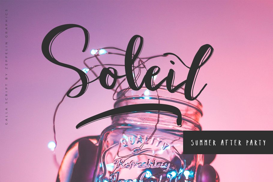 13款手写英文字体合集&Logo模板、矢量插画 Wonderland Fonts Pack & Branding Kit插图(100)