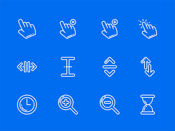 23 枚光标图标素材之家精选sketch素材