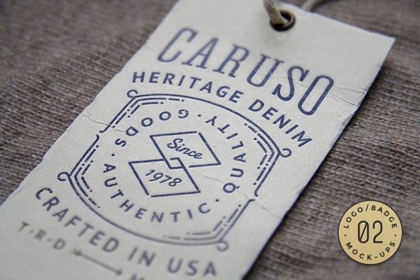 10款非常有格调的Logo/徽章设计展示样机模板 10 Logo/Badge Mock-Ups Vol.2