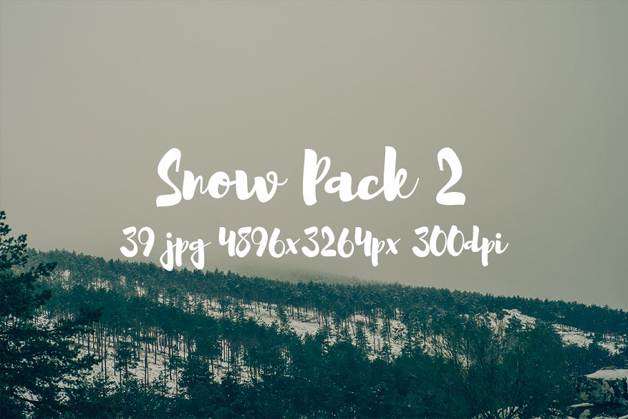 白雪茫茫雪景高清照片素材 Snow Photo Pack II插图(12)