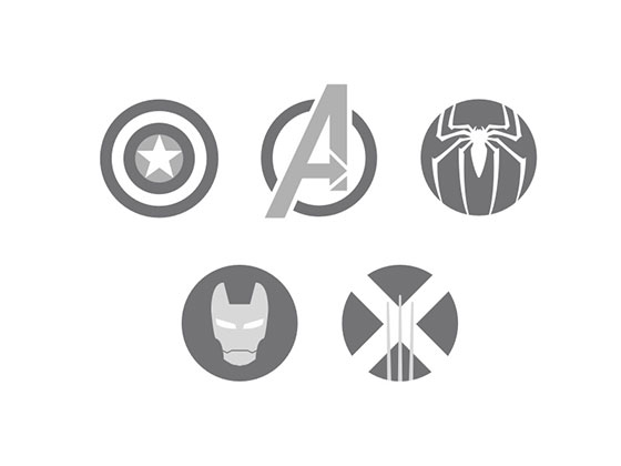 Marvel Icons素材之家精选sketch素材