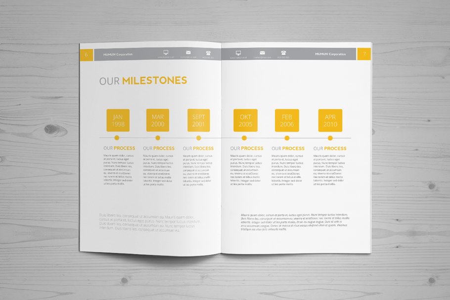 极简主义企业项目提案介绍模板 Jogja Simple Proposal Template插图(4)