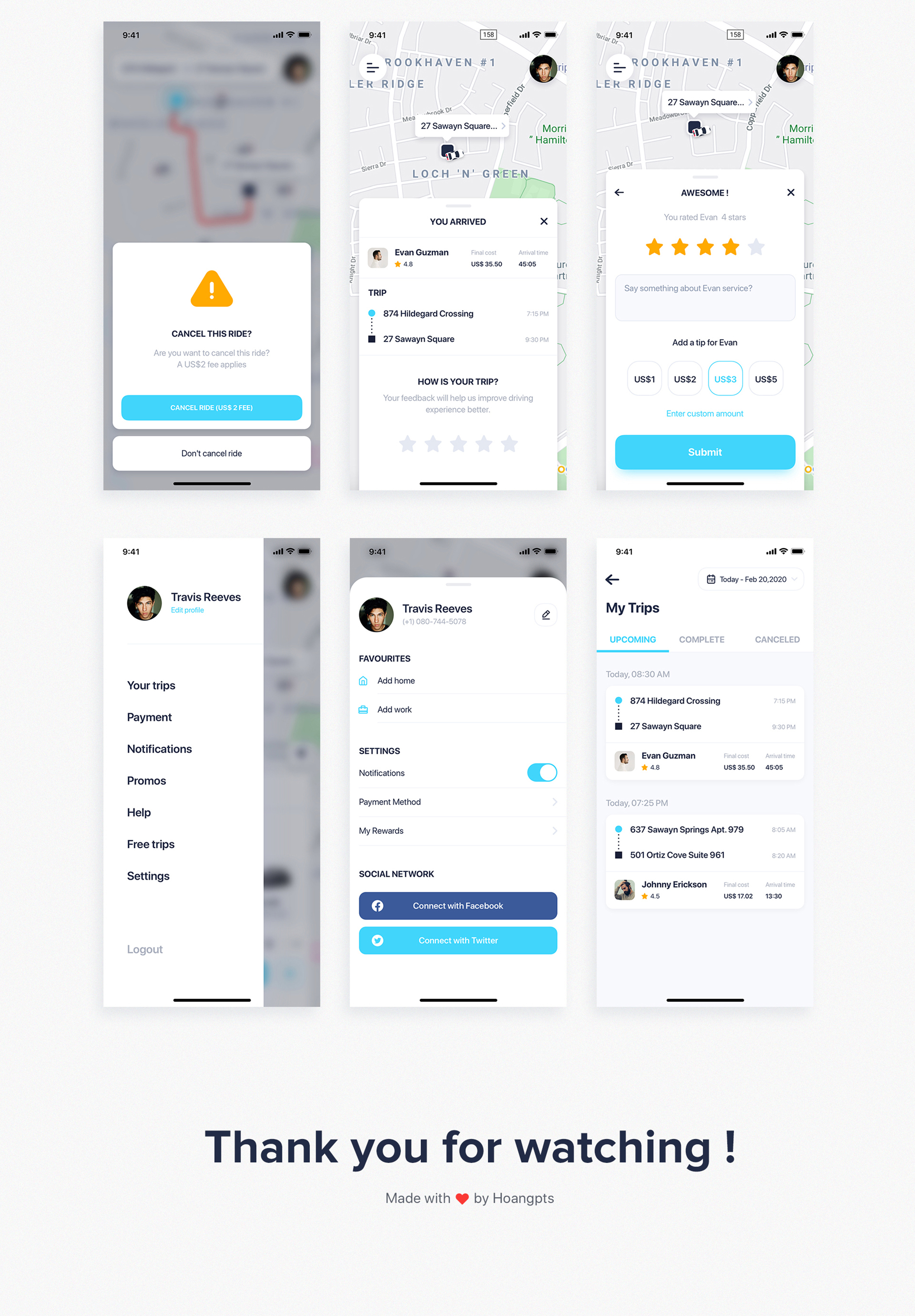 素材库下午茶：汽车预订和共享APP应用UI设计素材库精选套件插图(11)