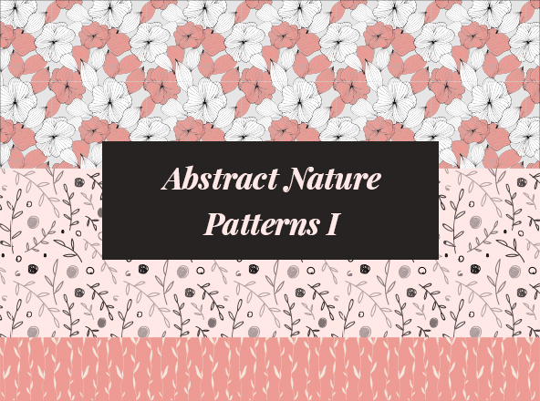 抽象大自然元素图案纹理素材 Abstract Nature Patterns