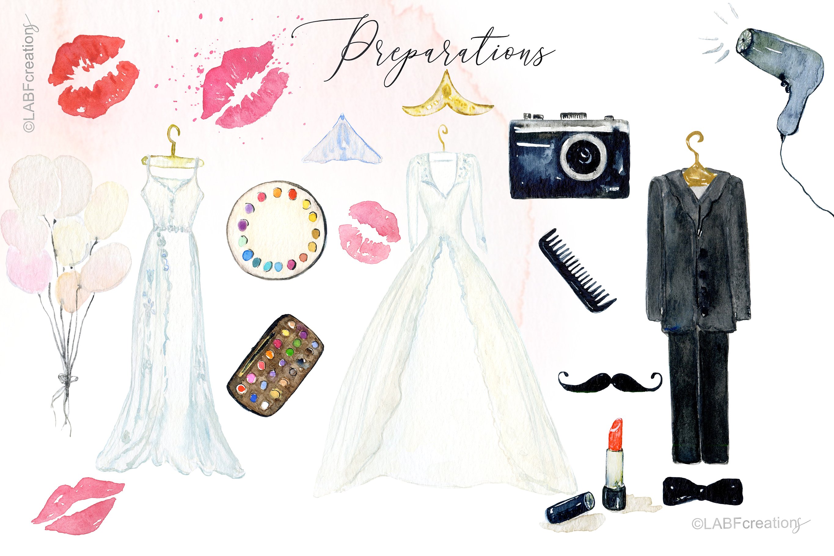 浪漫婚礼时间轴&故事设计素材 Wedding timeline & story creator插图(16)