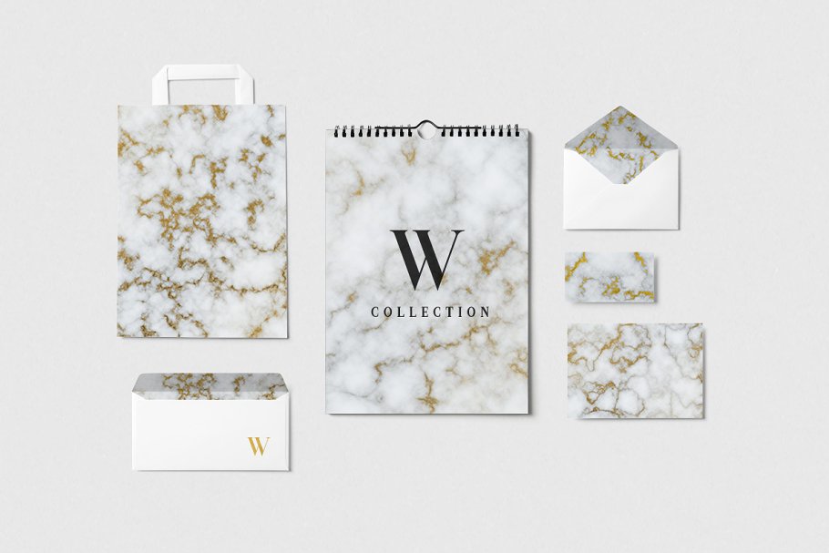 金色大理石纹理背景 Gold Marble Backgrounds插图(2)