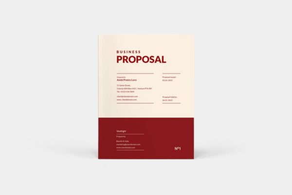 商业计划书/投标标书设计模板 Business Proposal