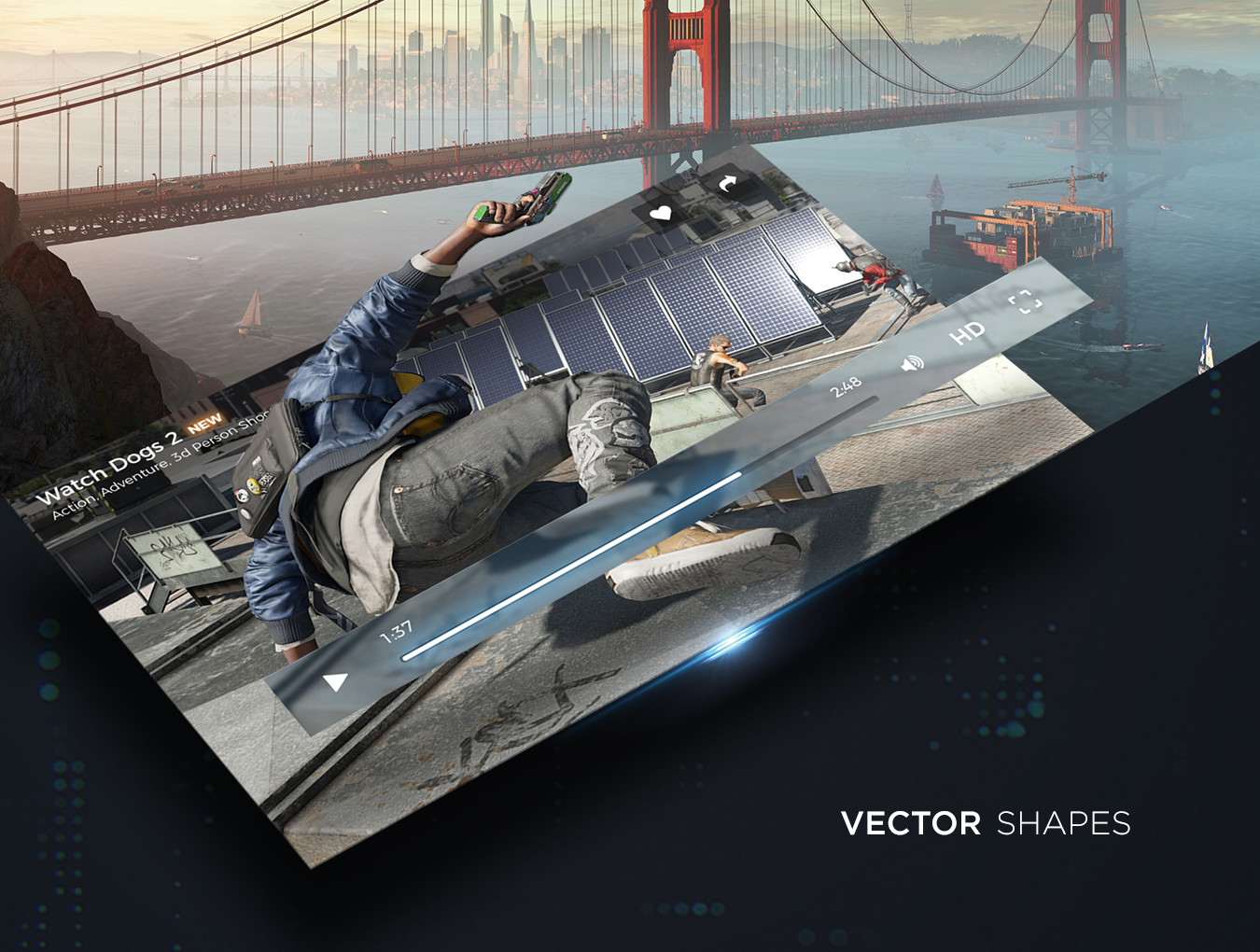 iOS 游戏商店应用 UI 套件 NERD UI Kit插图(4)