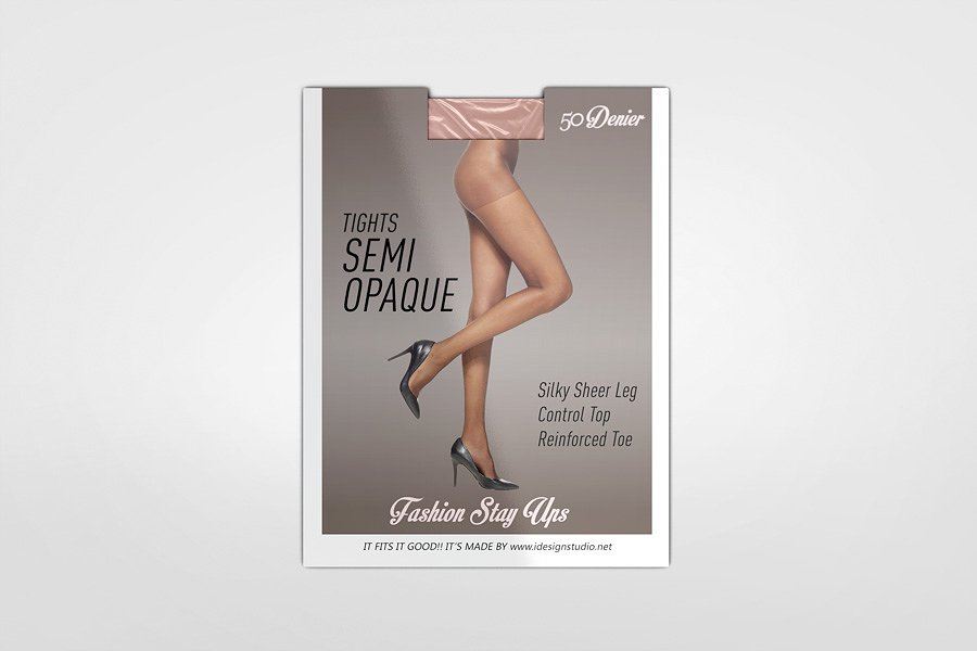 袜子连裤袜包样设计展示模型Mockups插图