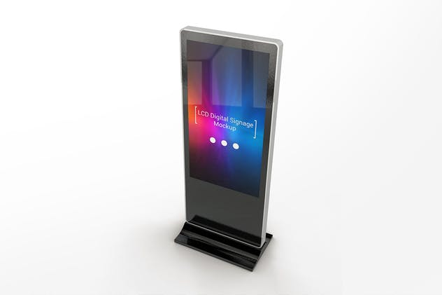 液晶屏幕数字广告牌样机 LCD Digital Signage Mockups插图(5)