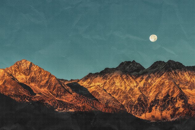 25个超高分辨率高清半色调纹理 A1 Halftone Textures插图(8)