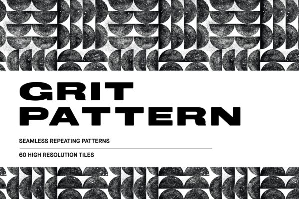 60种沙粒几何图案连续四方图无缝背景图 Grit Pattern