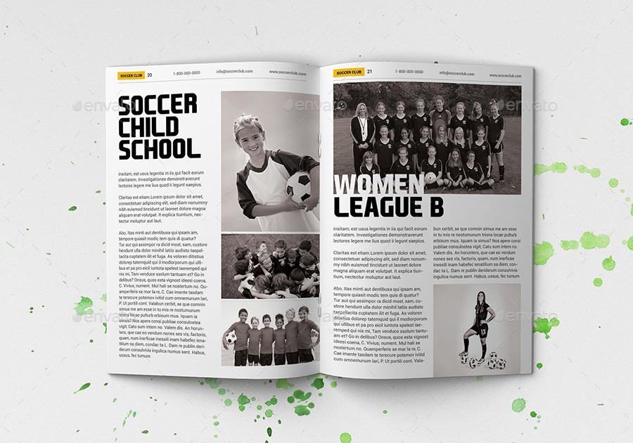 多用途足球俱乐部特色小册子插图(11)