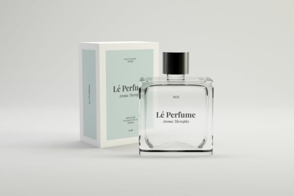 香水化妆品玻璃瓶外观设计展示样机 Perfume Mockups