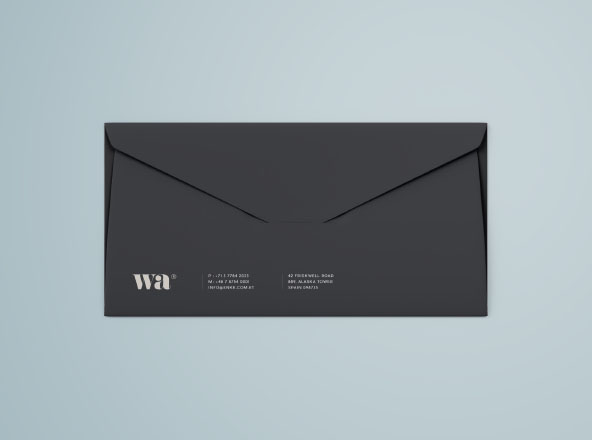 侧缝信封外观设计样机模板 Side Seam Envelope Mockup