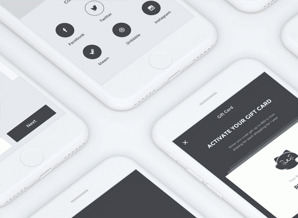 一套完美的iOS线框图（Wireframe Kit）套装下载[Sketch]