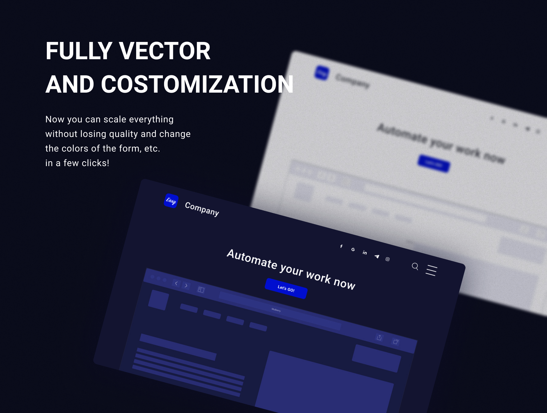 素材库下午茶：简易框架原型制作线框图设计套件[XD,FIG,Sketch]插图(1)