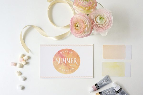 婚礼请帖/邀请函/贺卡样机 Invitation / Greeting card Mockup