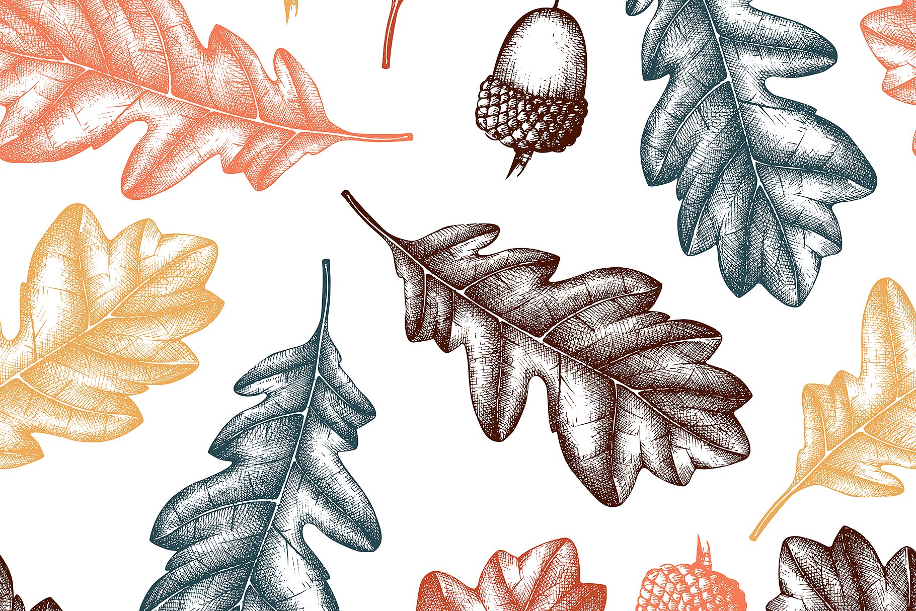 感恩节矢量元素设计套装 Vector Thanksgiving Day Design Set插图(4)