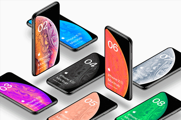 精品样机：年度最佳的 iPhone XS 手机APP设计展示样机下载 [PSD]