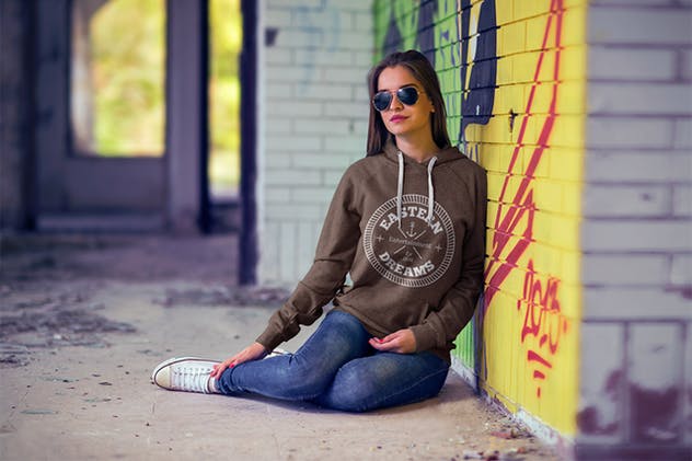 时尚服装连帽衫样机Vol.1 Hoodie Mock-Up Vol.1插图(3)