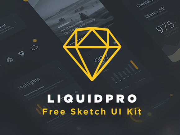 包含大量有用的现成组件的一套UI kit:LiquidPro UI kit for Sketch插图