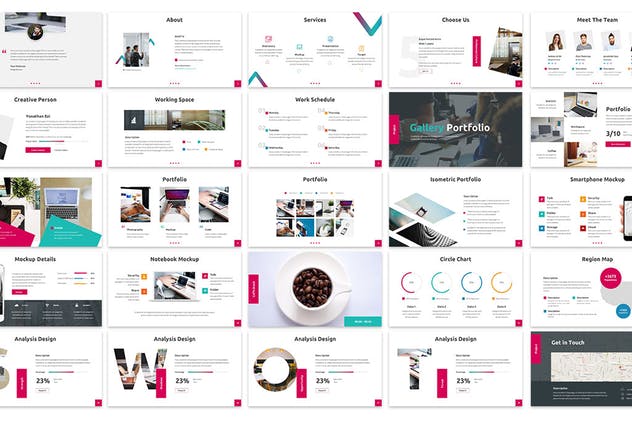 创意多用途PPT设计演示模板 Amiti – Creative Powerpoint Template插图(1)