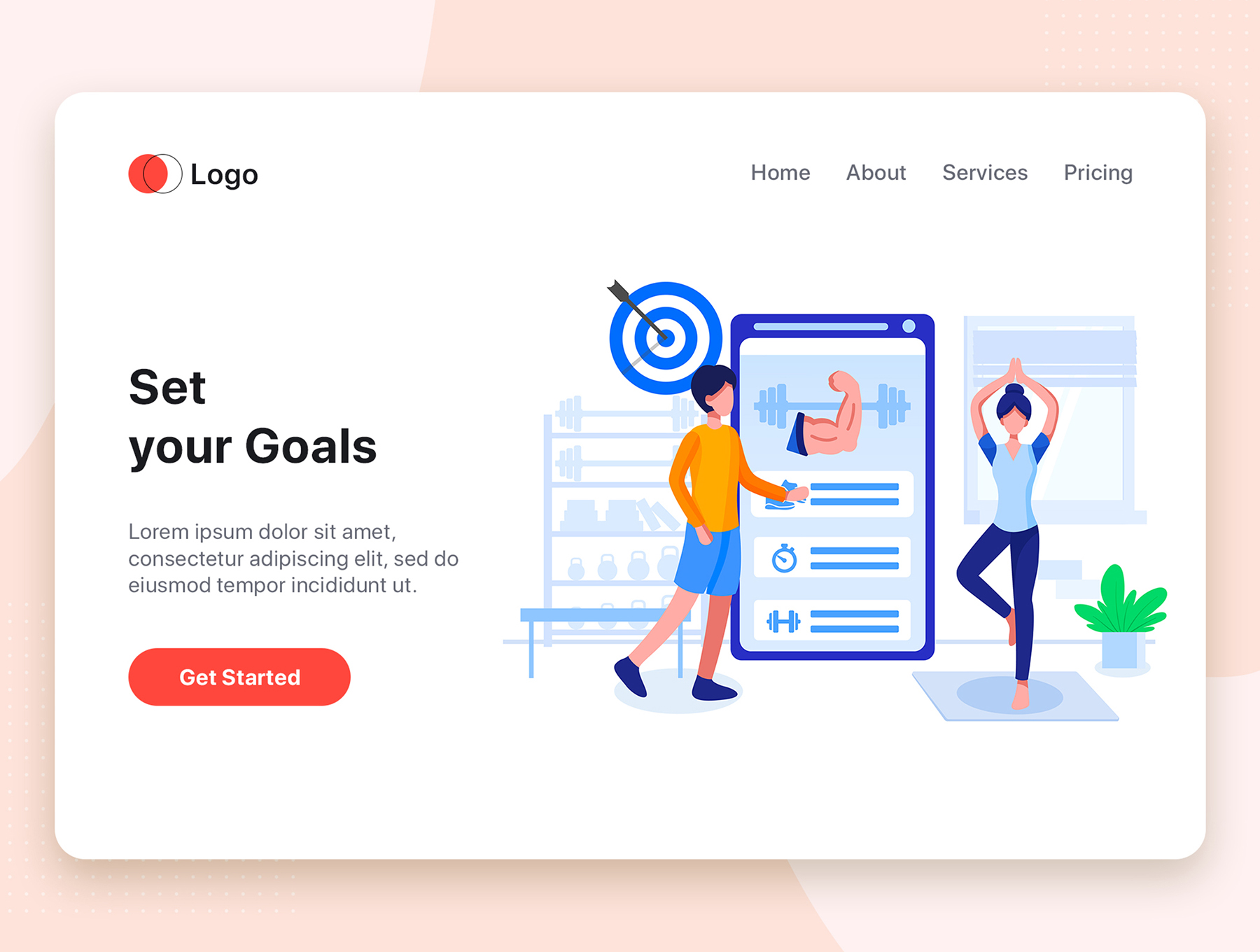 素材库下午茶:10个不同场景的Web矢量插画集插图(8)