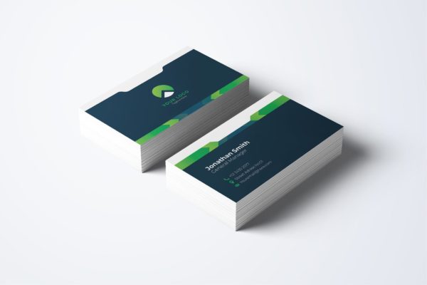 创意设计公司/工作室企业素材库精选名片模板v64 Business Card Template.v64