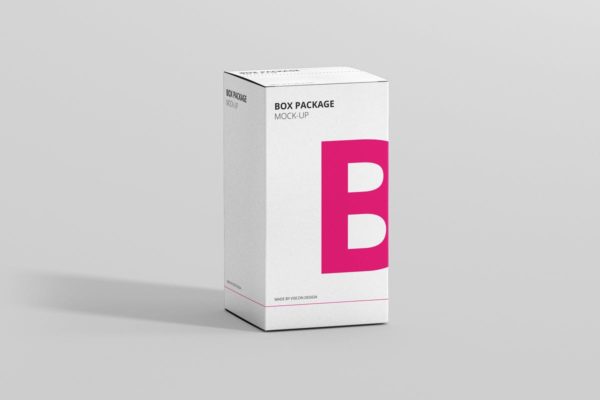 矩形礼品盒包装外观设计样机 Package Box Mock-Up – Rectangle