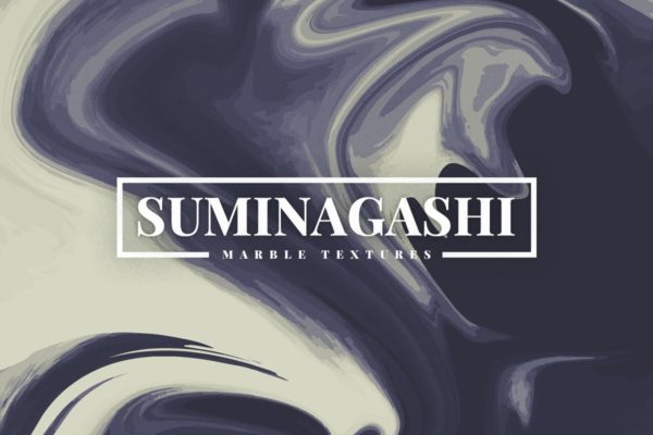 抽象流体颜料绘画艺术大理石纹理素材 Suminagashi Marble Textures